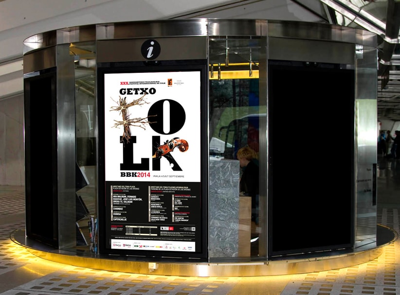 diseño-publicidad-Getxo-Folk-marquesina-aeropuerto